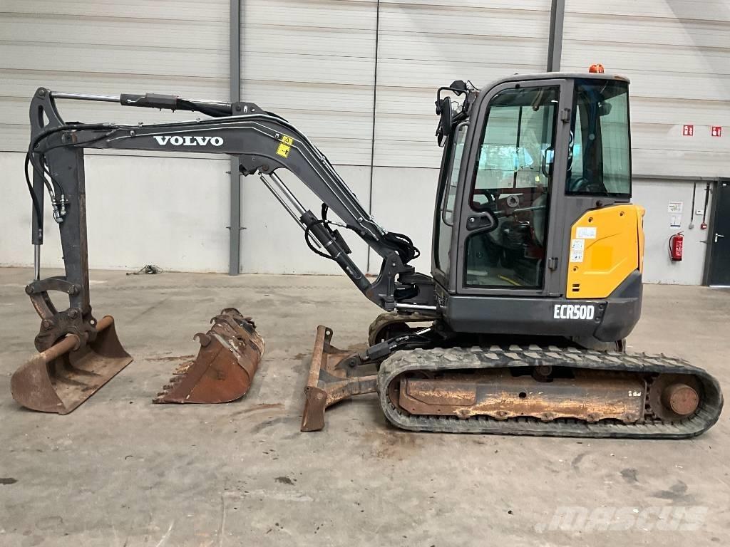 Volvo ECR 50 D Mini ekskavatoriai < 7 t