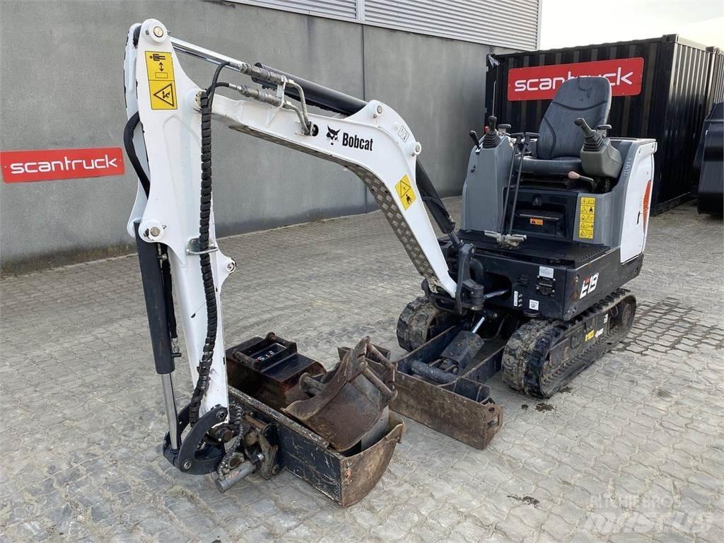 Bobcat E19 Ratiniai ekskavatoriai