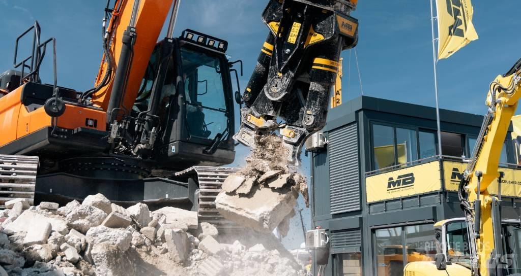 MB Crusher MB-P160 Kiti naudoti statybos komponentai
