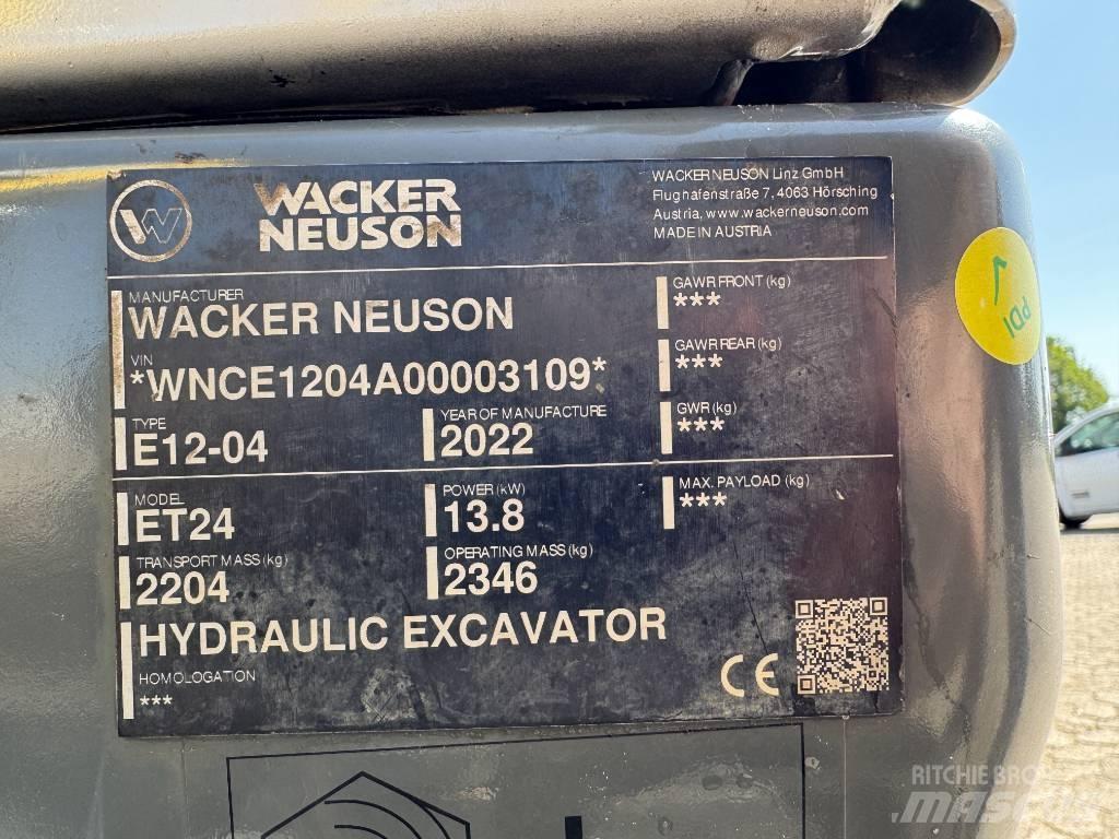 Wacker Neuson ET 24 Mini ekskavatoriai < 7 t