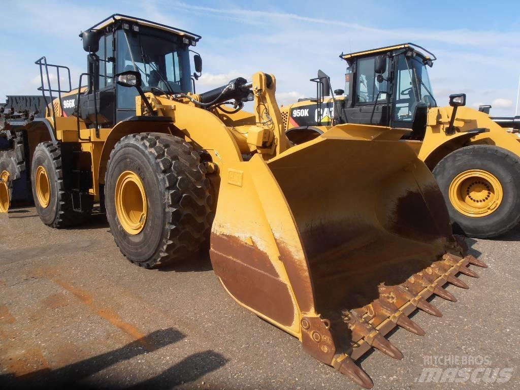 CAT 966K Naudoti ratiniai krautuvai