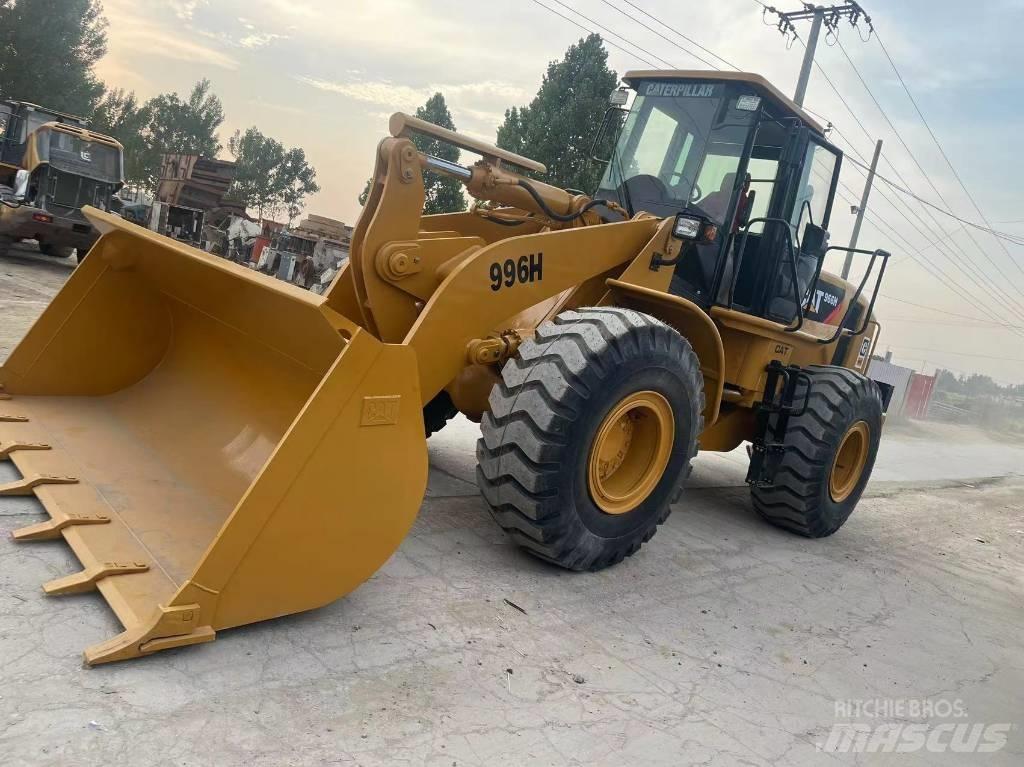 CAT 966 H St VZO Naudoti ratiniai krautuvai