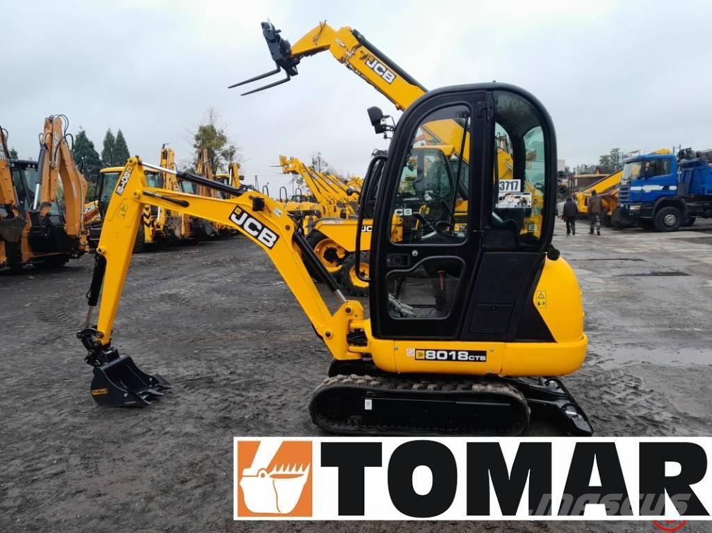 JCB 8018 CTS Mini ekskavatoriai < 7 t