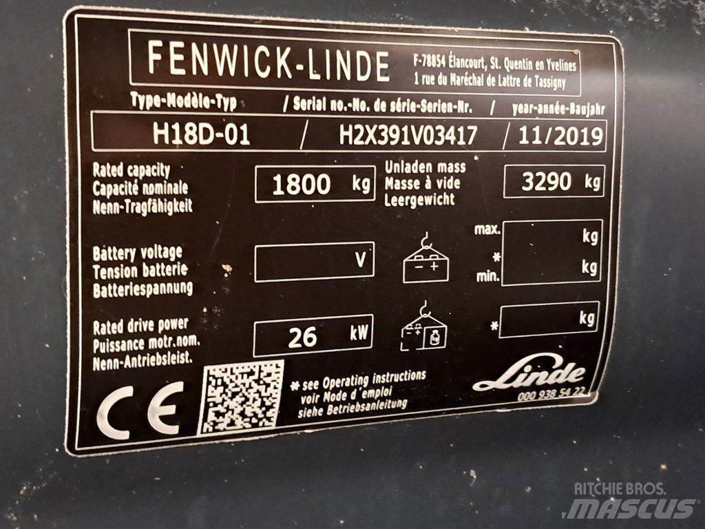Linde H18D-01 Dyzeliniai krautuvai
