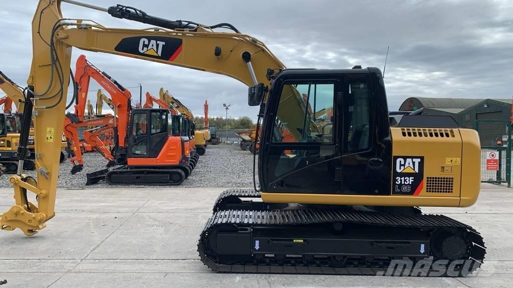 CAT 313 F LGC Vikšriniai ekskavatoriai