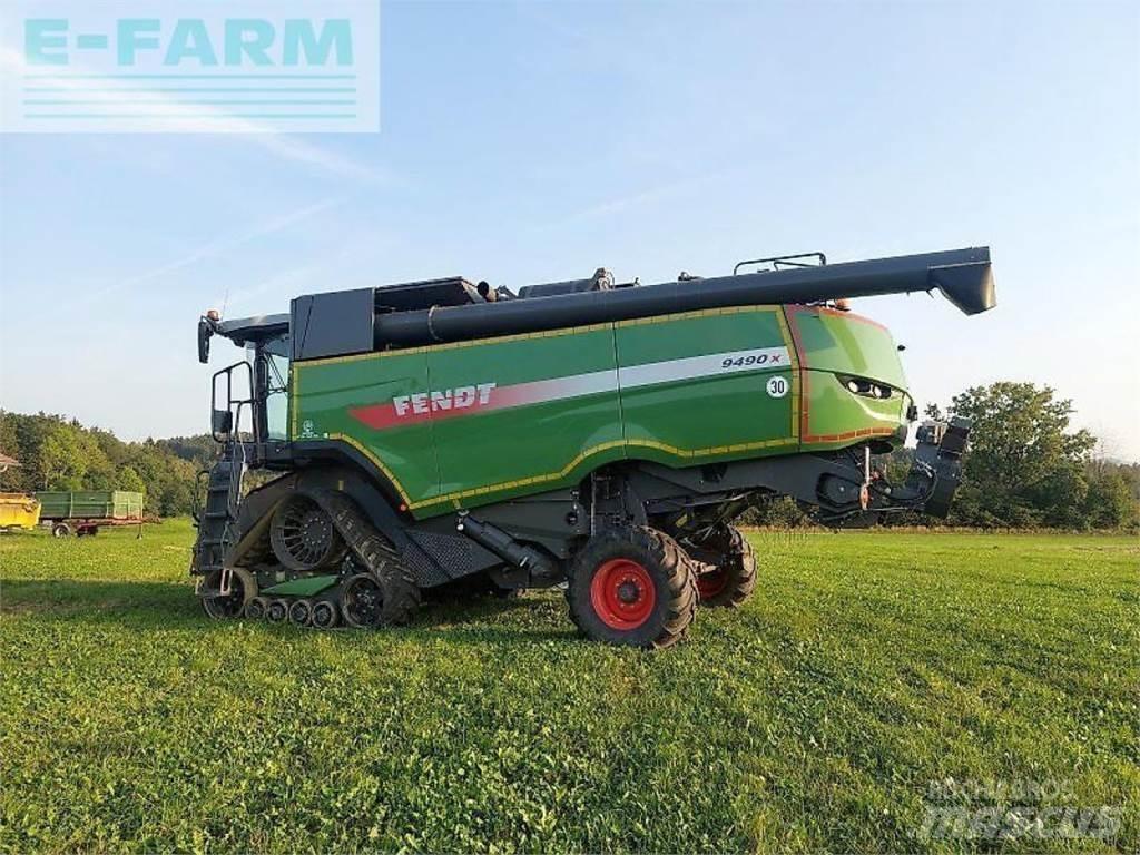 Fendt 9490 x Derliaus nuėmimo kombainai