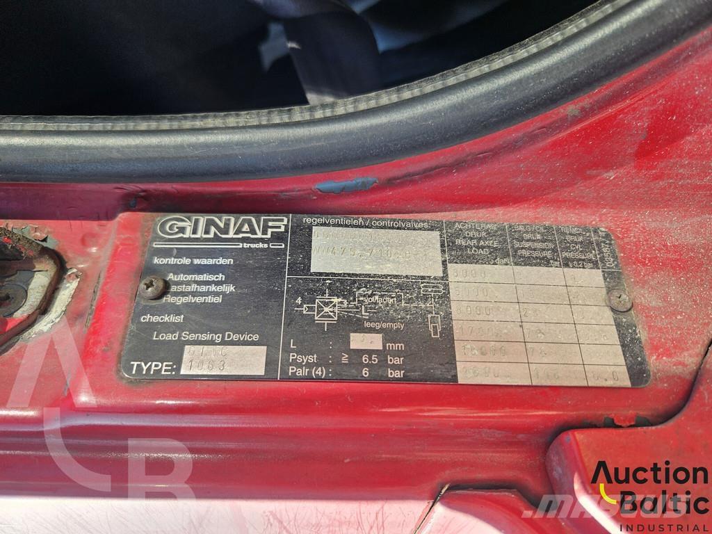 Ginaf M 3329 Savivarčių priekabų vilkikai