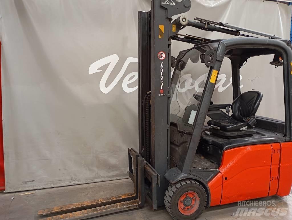 Linde E 16 Elektriniai šakiniai krautuvai