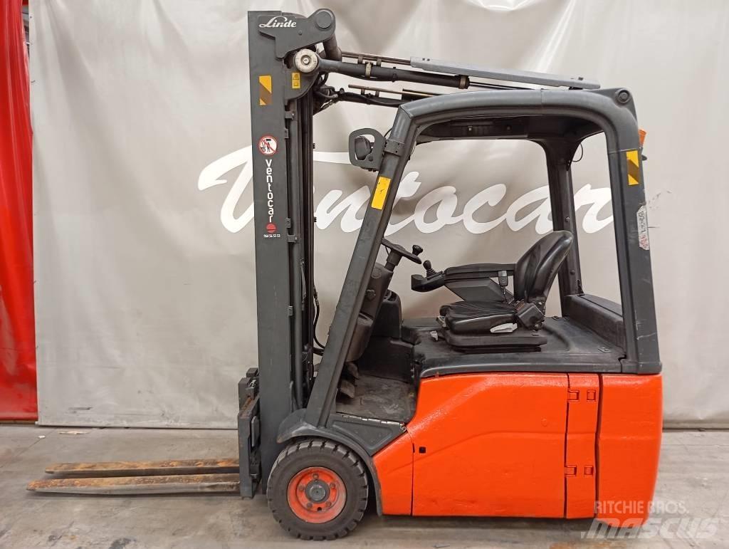 Linde E 16 Elektriniai šakiniai krautuvai