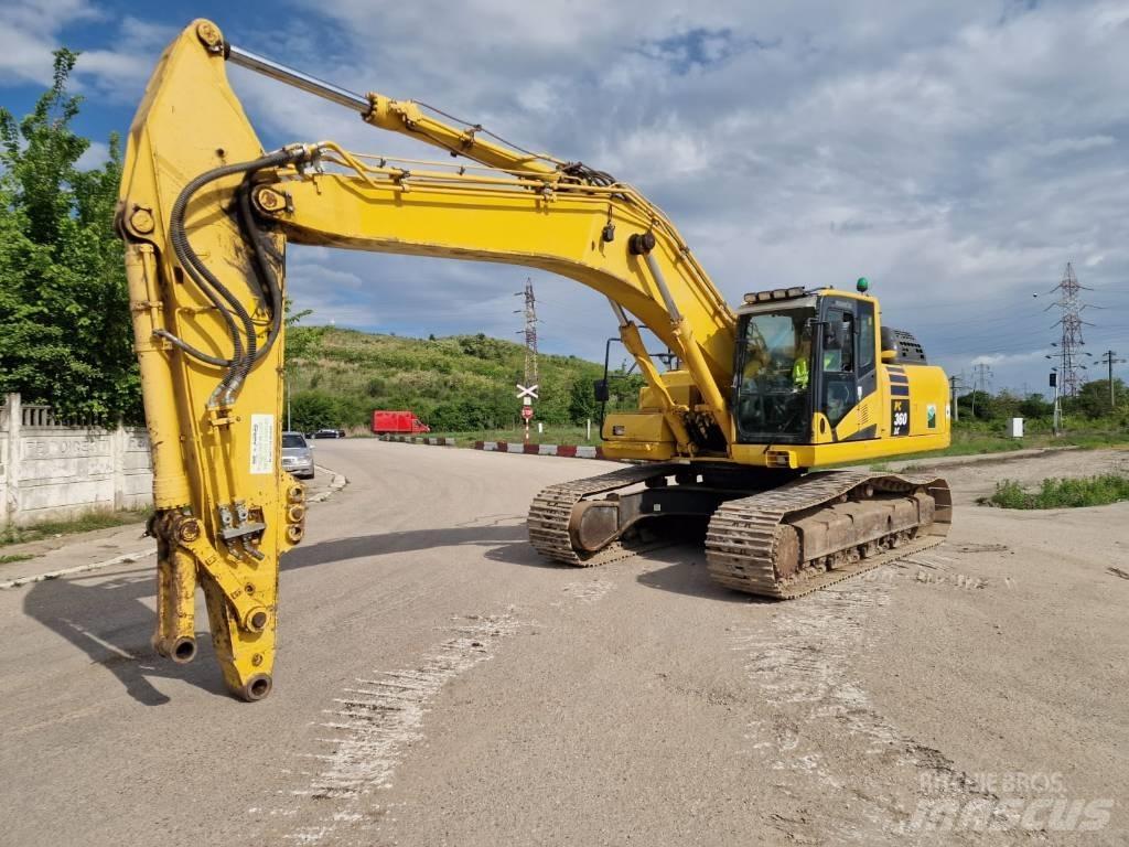 Komatsu PC 360 Vikšriniai ekskavatoriai