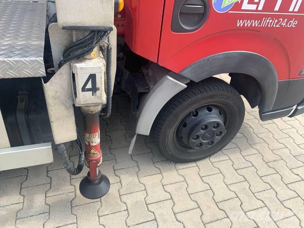 Multitel MT 162 EX Ant vilkikų montuojamos kėlimo platformos
