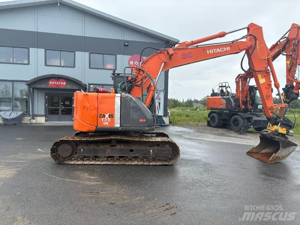 Hitachi ZX135US-3 Vikšriniai ekskavatoriai
