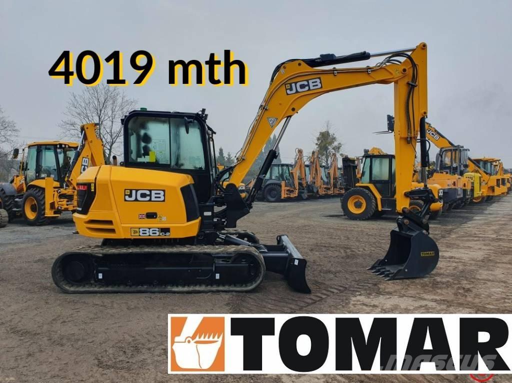 JCB 86 C-2 Vidutinės galios ekskavatoriai 7-12 t