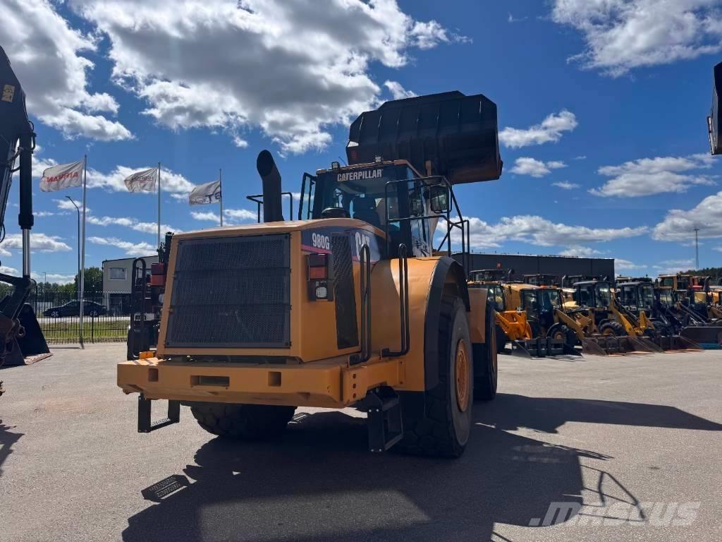 CAT 980 G Naudoti ratiniai krautuvai