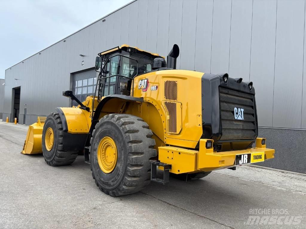 CAT 980 L Naudoti ratiniai krautuvai