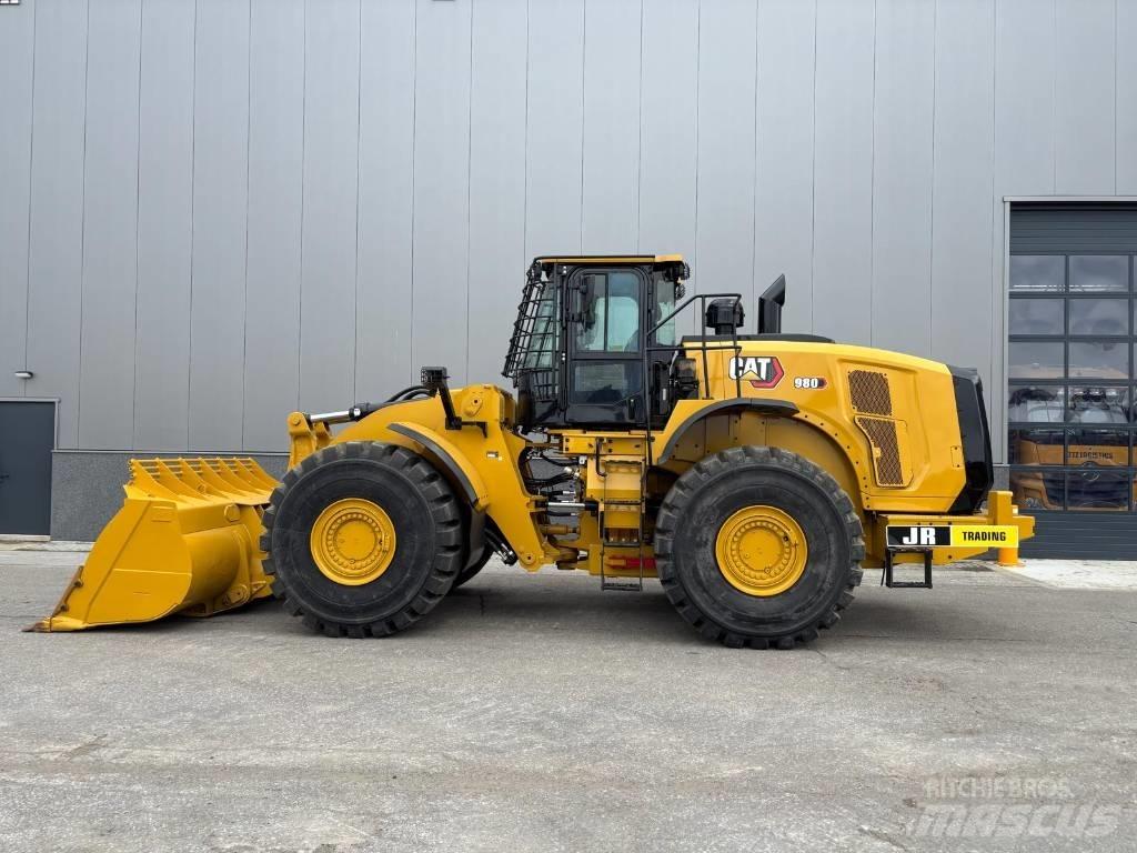 CAT 980 L Naudoti ratiniai krautuvai