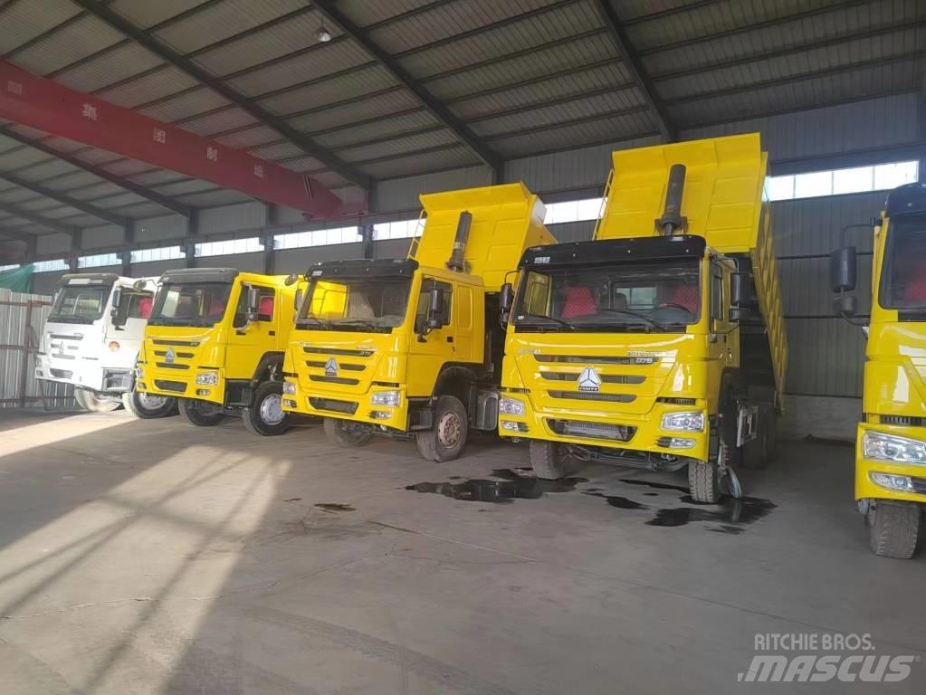 Howo 375 6x4 Savivarčių priekabų vilkikai