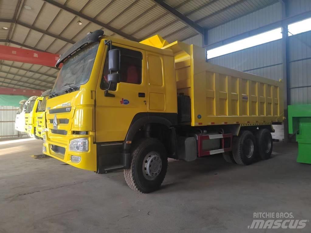 Howo 375 6x4 Savivarčių priekabų vilkikai