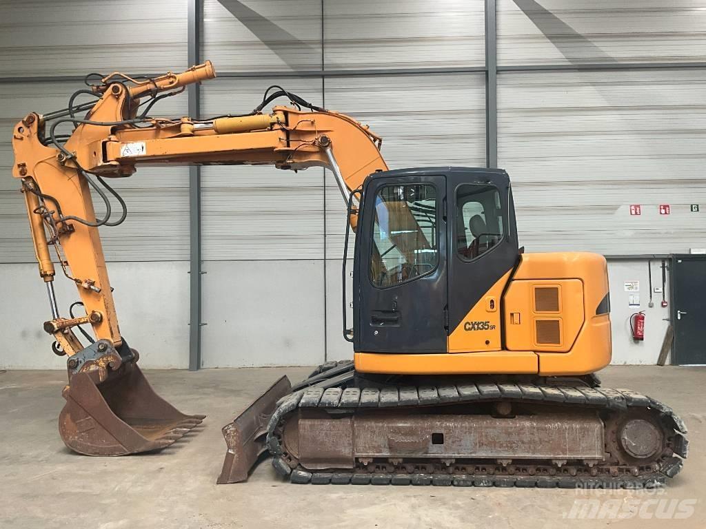 CASE CX 135 SR Vikšriniai ekskavatoriai