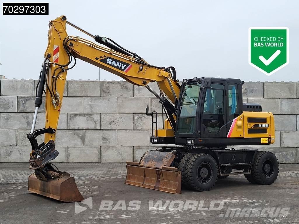 Sany SY155 W Ratiniai ekskavatoriai