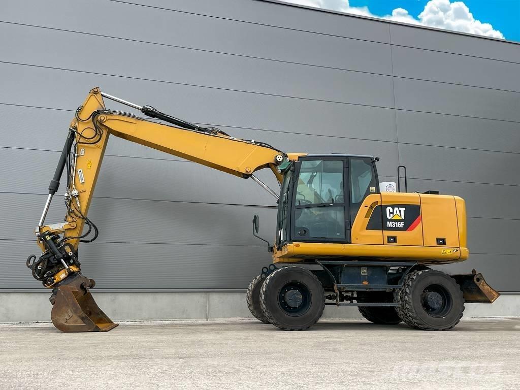 CAT M316F Ratiniai ekskavatoriai
