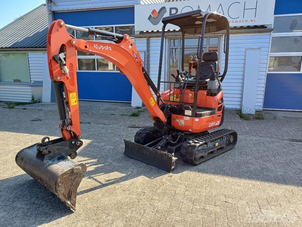 Kubota U 17-3 Mini ekskavatoriai < 7 t