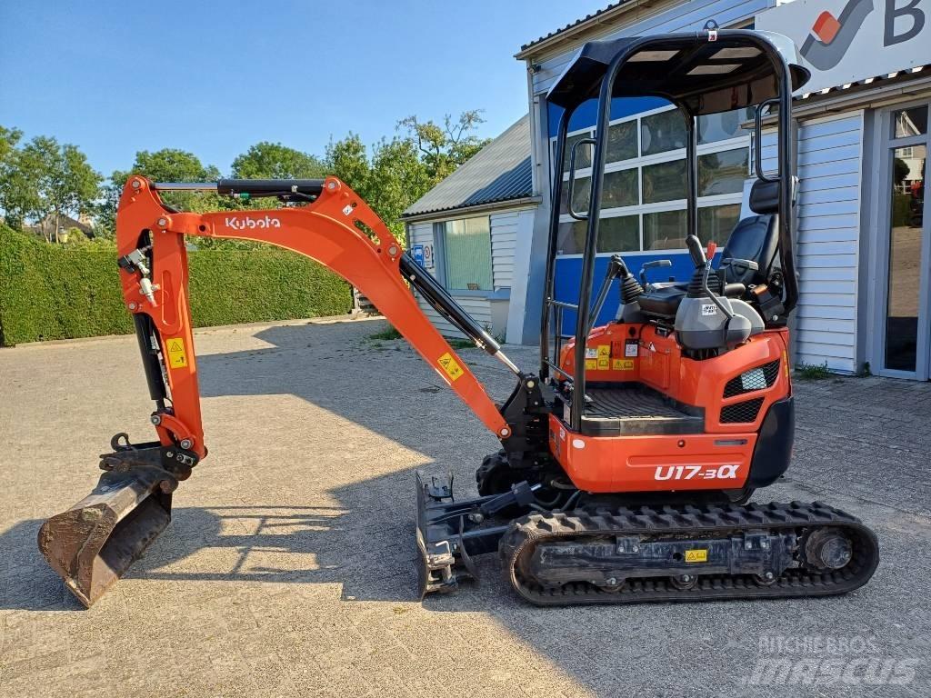 Kubota U 17-3 Mini ekskavatoriai < 7 t