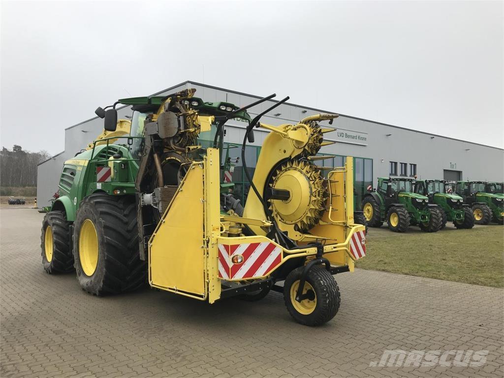 John Deere 8600 Pašarų ruošimo technika