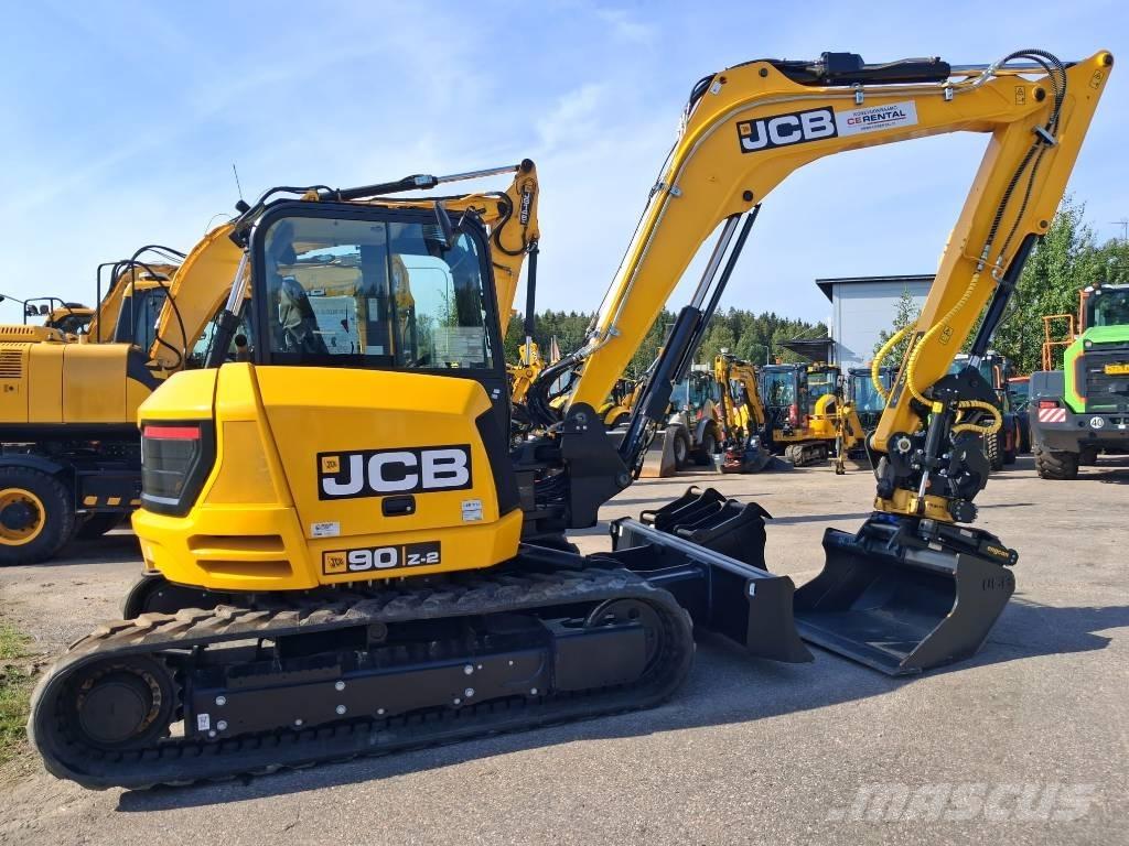 JCB 90 Z-2 Vidutinės galios ekskavatoriai 7-12 t