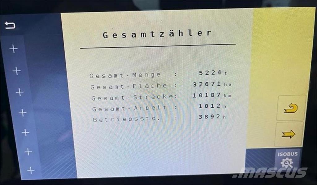 Rauch AGT 6036 Mineralinių trąšų barstytuvai