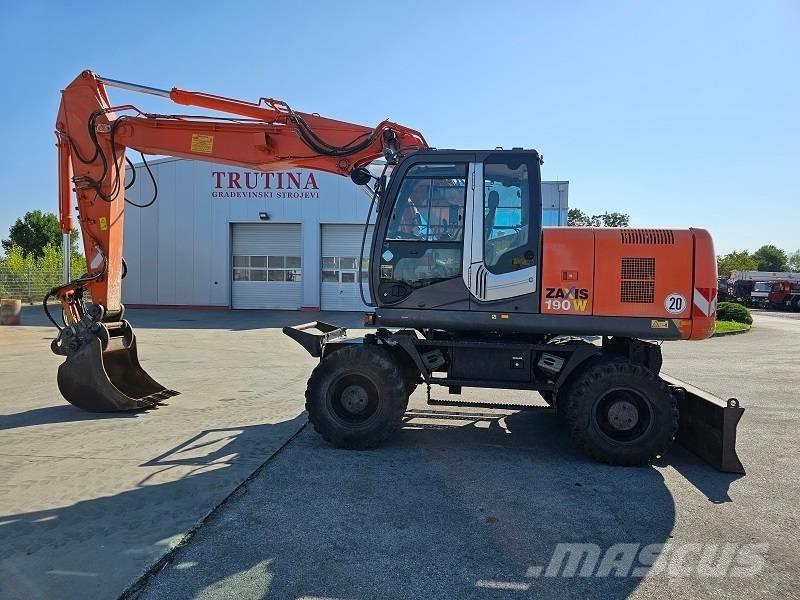 Hitachi ZX 190 W-3 Ratiniai ekskavatoriai