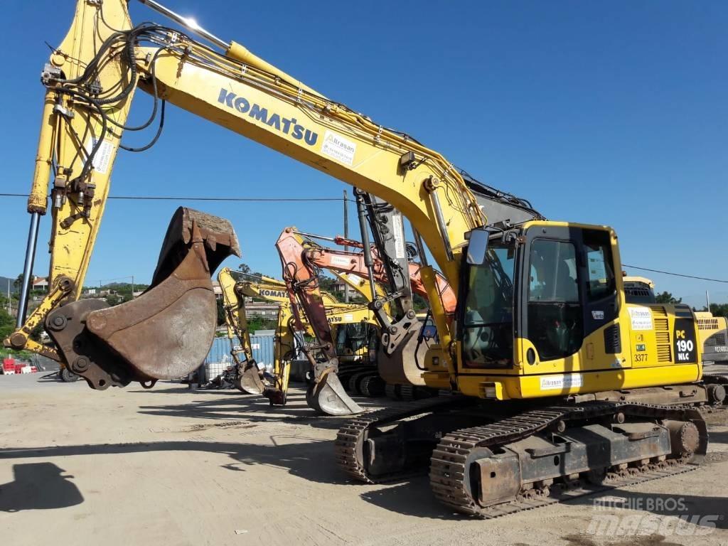 Komatsu PC190NLC-8 Vikšriniai ekskavatoriai