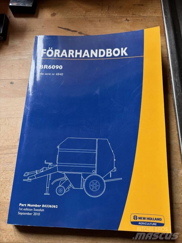 New Holland BR 6090 Ritinių presai