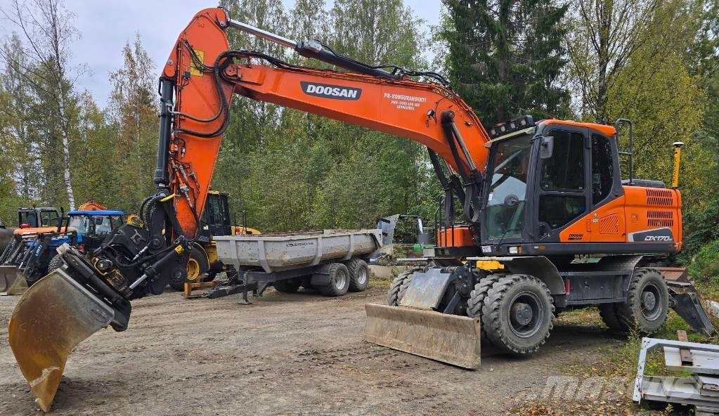 Doosan DX 170 W-5 Ratiniai ekskavatoriai