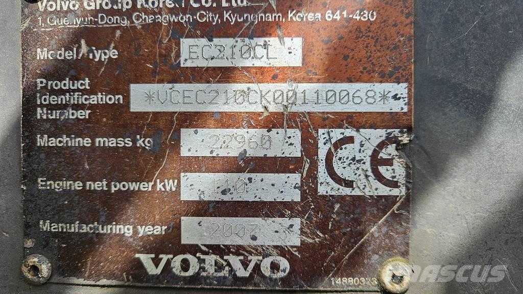 Volvo EC 210 C L Vikšriniai ekskavatoriai
