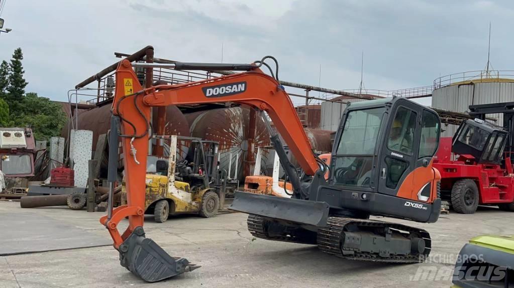 Doosan DX 55 Mini ekskavatoriai < 7 t
