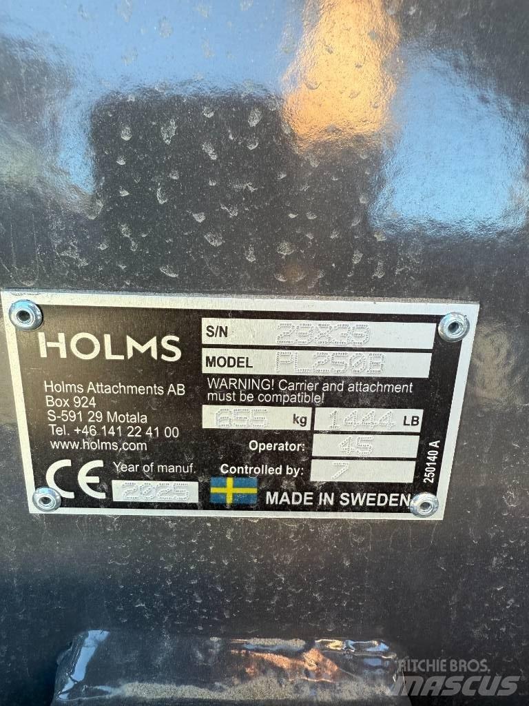 Holms PL 250B Šlavimo technika