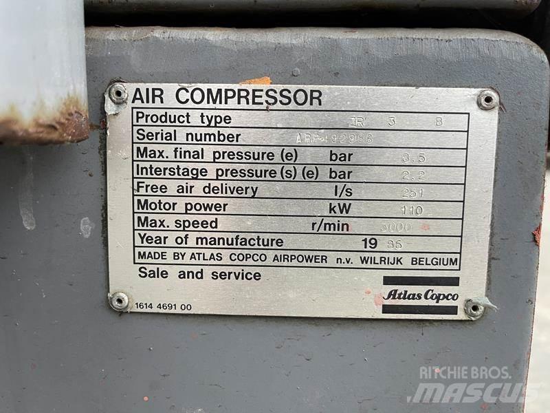 Atlas Copco ZR 3 B Kompresoriai