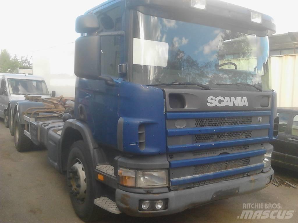Scania p 124-420 Savivarčiai su kabeliniu keltuvu