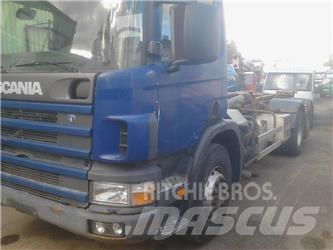 Scania p 124-420 Savivarčiai su kabeliniu keltuvu