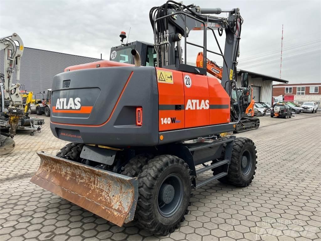 Atlas 140W-BLUE Ratiniai ekskavatoriai
