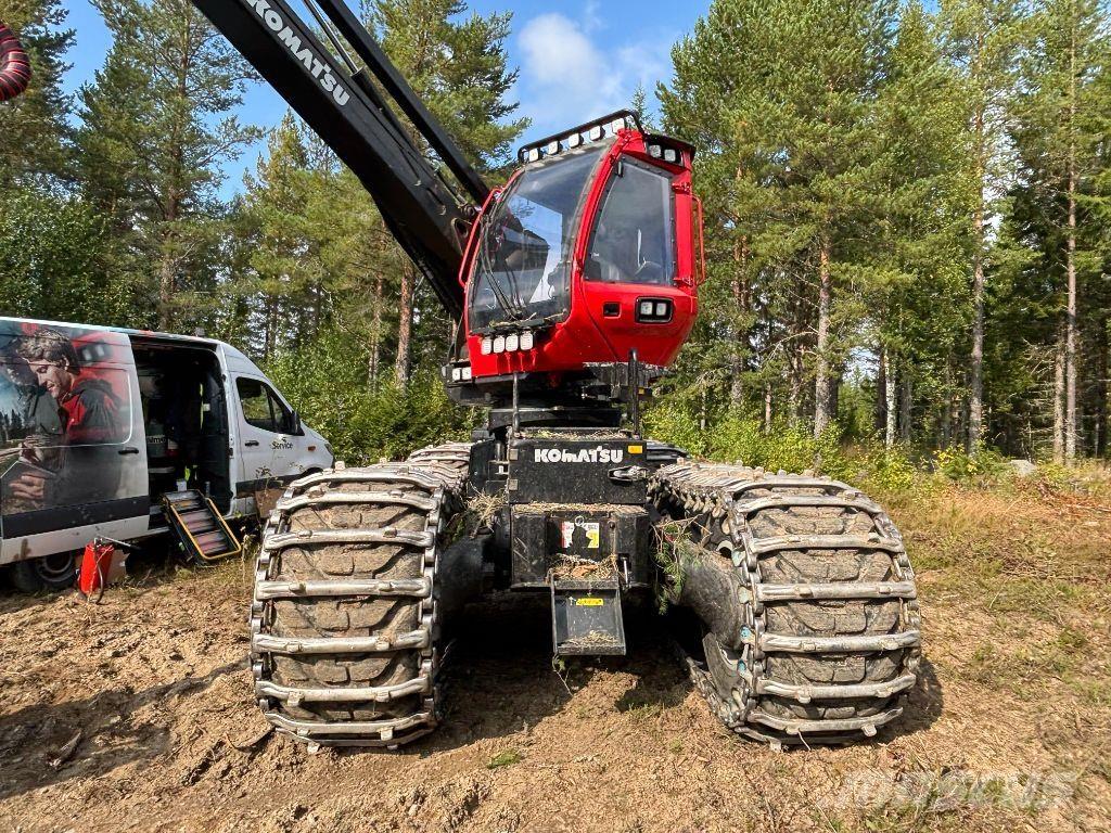 Komatsu 931XC Miško technika (Harvesteriai)