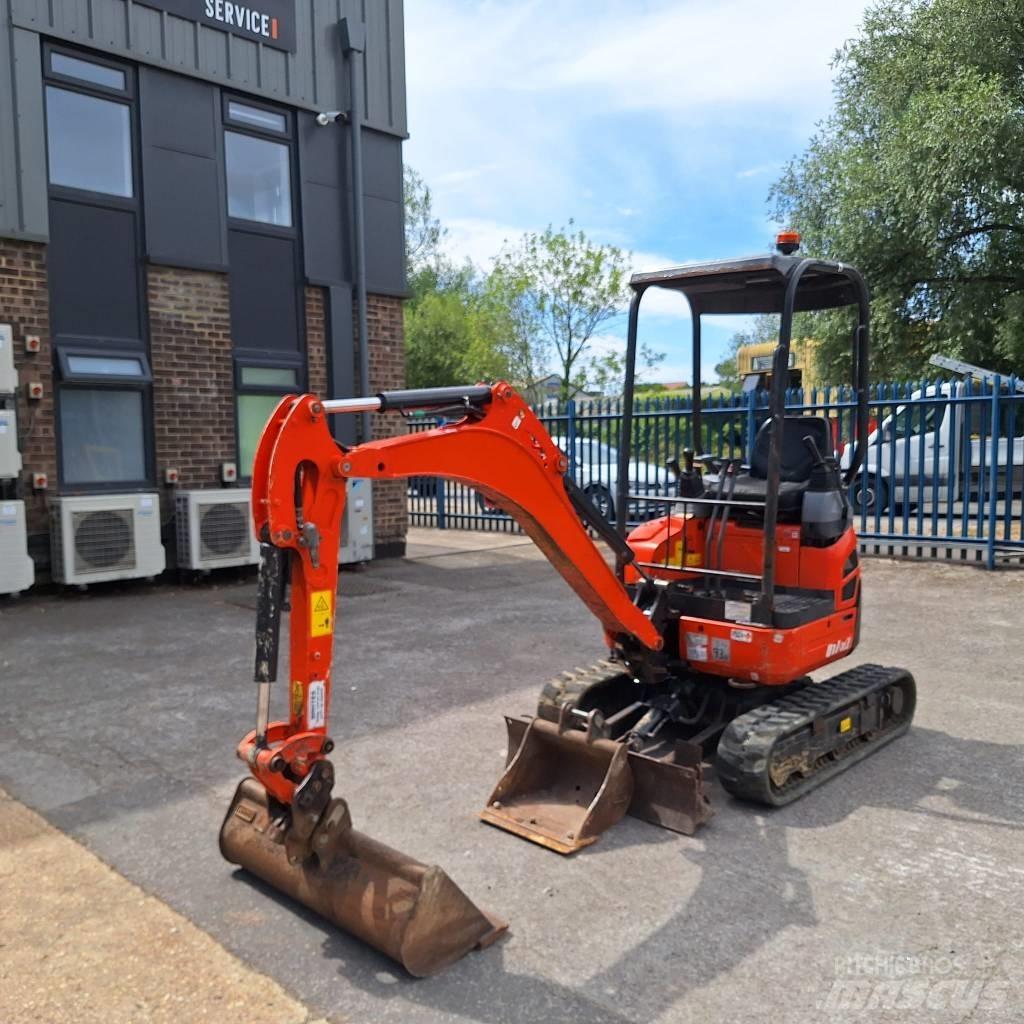 Kubota U 17-3 Mini ekskavatoriai < 7 t