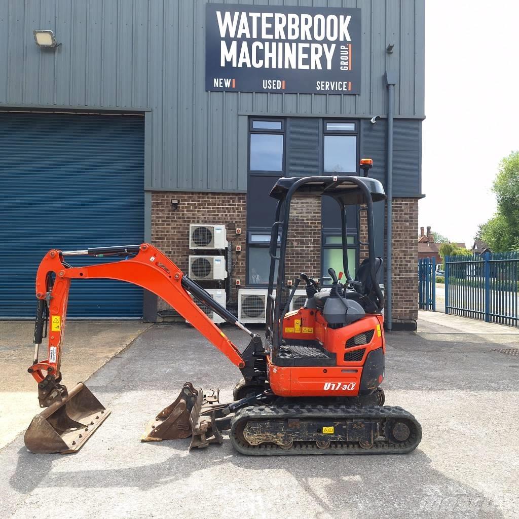 Kubota U 17-3 Mini ekskavatoriai < 7 t
