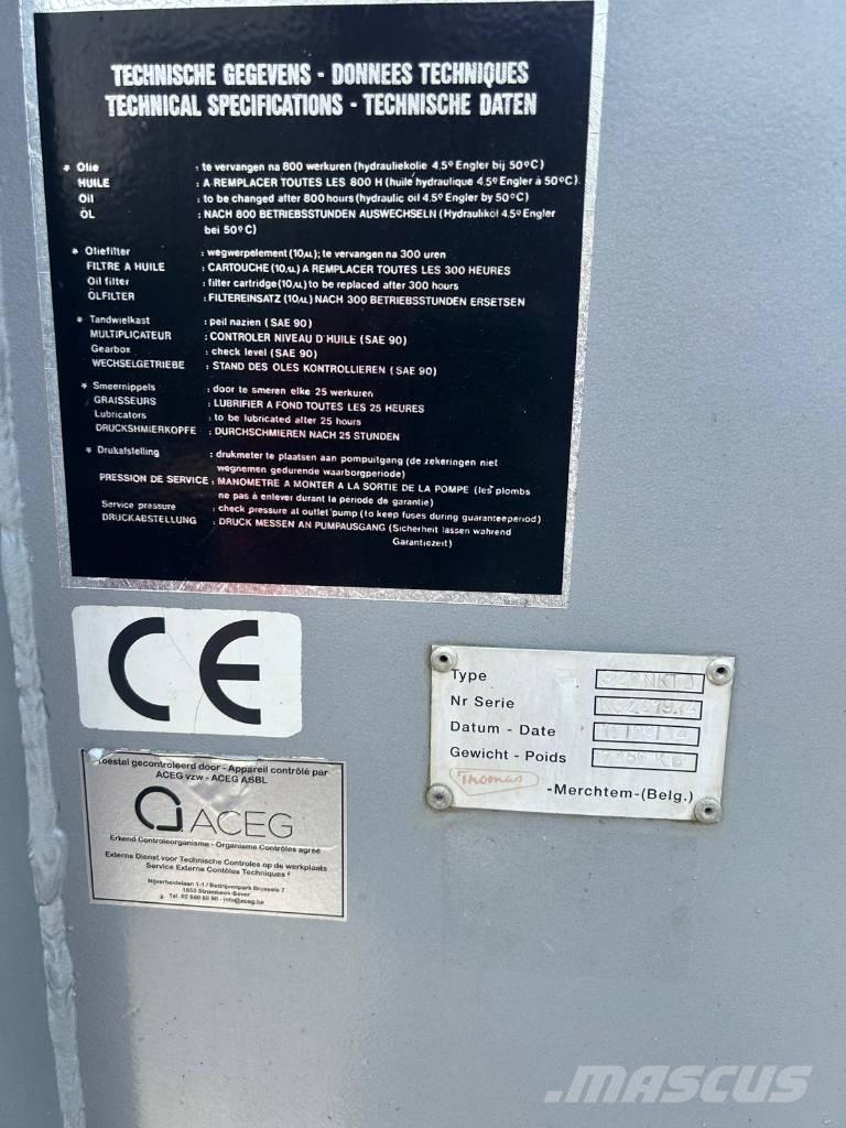 Mercedes-Benz Antos Ant vilkikų montuojamos kėlimo platformos