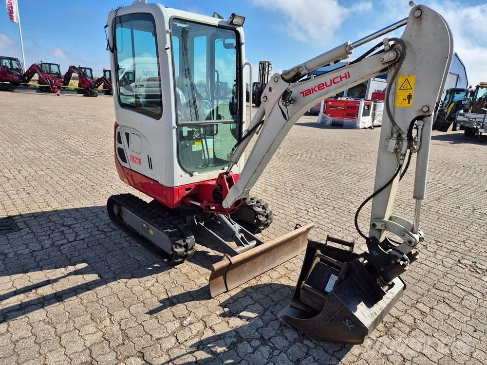 Takeuchi TB 216 Mini ekskavatoriai < 7 t