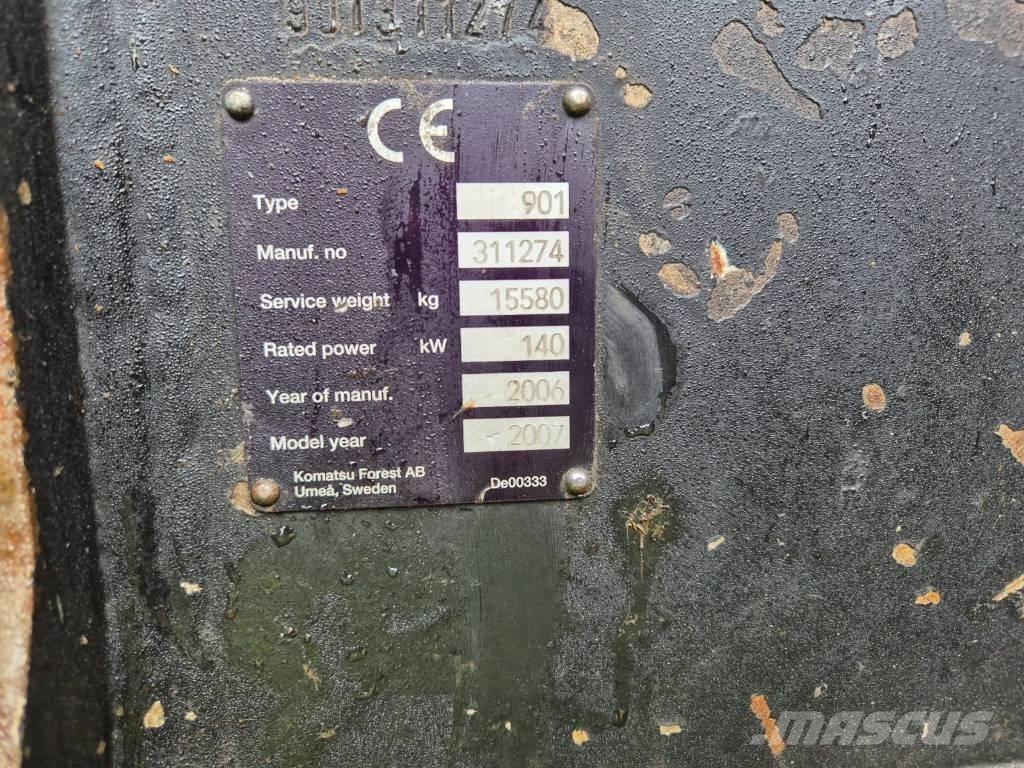 Valmet 901.3 Miško technika (Harvesteriai)