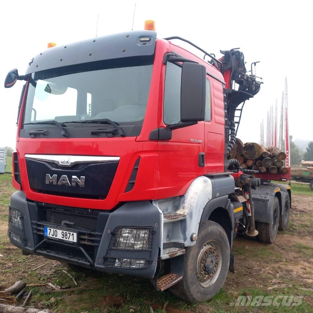 MAN TGS 13.480 Miškovežių vilkikai