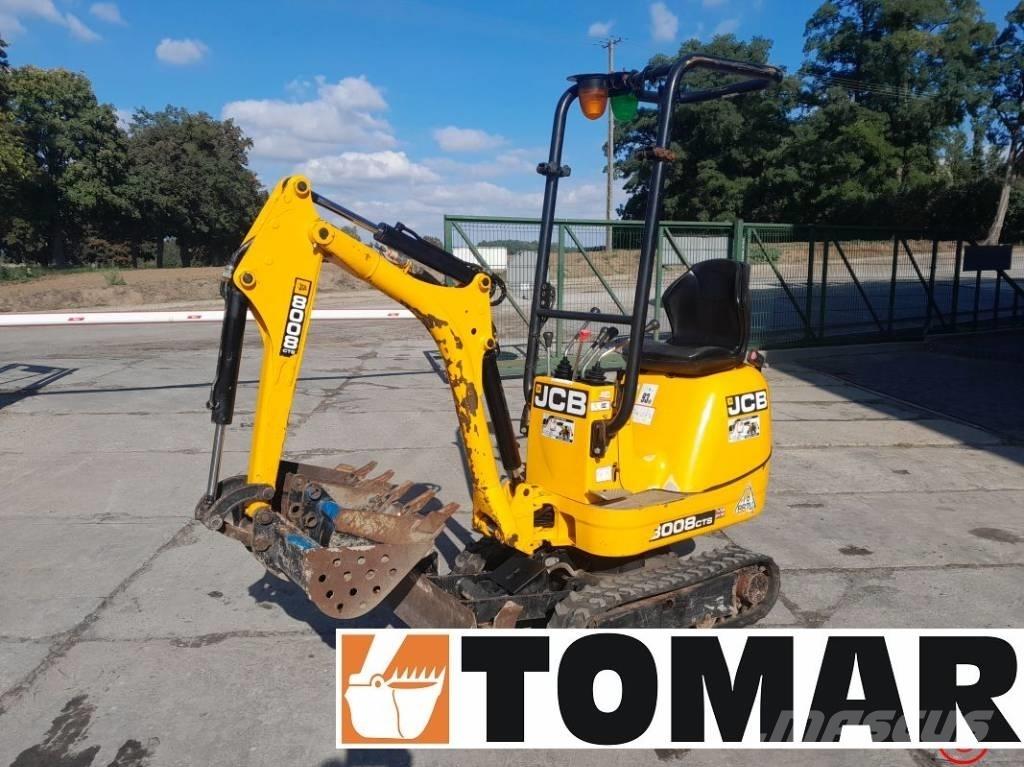 JCB 8008 CTS Mini ekskavatoriai < 7 t