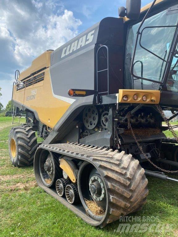 CLAAS Lexion 760 TT Derliaus nuėmimo kombainai